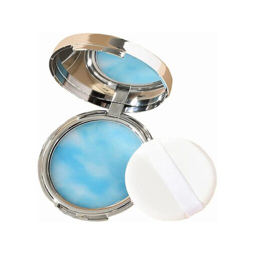 Oil Control Face Pressed Powder, Jelly Pressed Powder Face Makeup Setting Powder, Powder Free Delicate and Skin-friendly, Flawless Matte Long Lasting Finishing Lightweight Waterproof Face Cosmetics