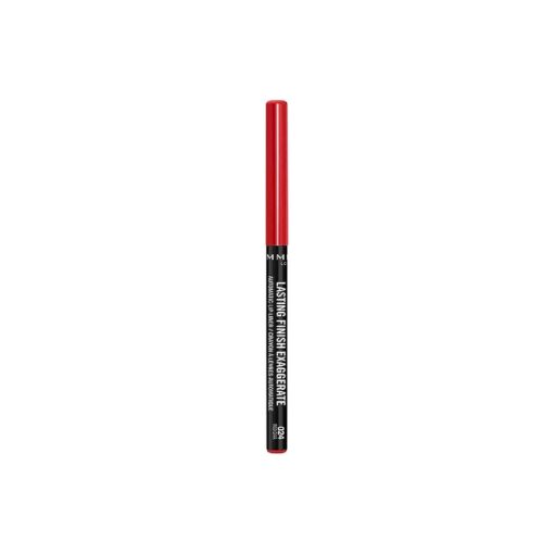 Rimmel Lasting Finish Exaggerate Automatic Lip Liner - Rich, Smooth Formula for Long Lasting Lip Looks - 024 Red Diva, .01oz