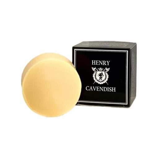 Henry Cavendish Himalaya Shaving Soap with Shea Butter & Coconut Oil, Long Lasting 3.8 oz Puck Refill, Mens Shave Soap, All Natural, Rich Lather, Smooth Comfortable Shave, For Ladies and Gentlemen .