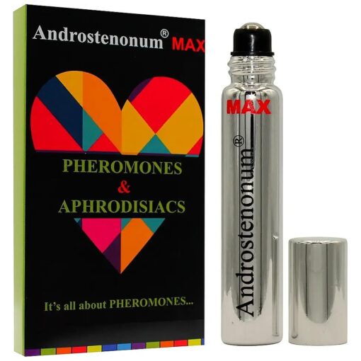 ANDROSTENONUM MAX by Pherolec Global - Pheromone Perfume for Men - Long-Lasting Pheromone Cologne with Musky Scent - Mens Fragrance for Business, Social Events, Date Nights & Gifting - 0.27 fl, oz