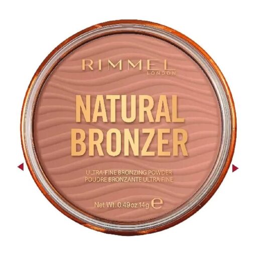 Rimmel London Natural - 021 Sun Light - Bronzer, Matte Finish, 0.49oz