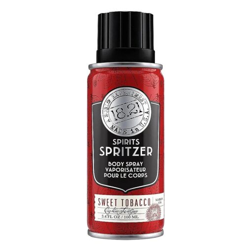 18.21 Man Made Men 's Spirits Spritzer, 3.4 oz, - Long-Lasting All Over Body Spray with Masculine Aromatics - Gifts for Him