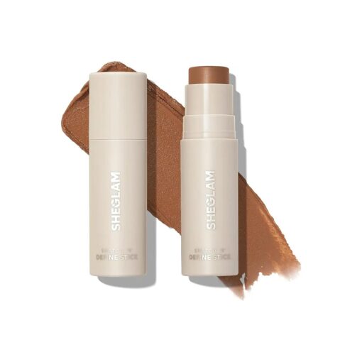 SHEGLAM Snatch 'n ' Define Cream Contour Stick Long Lasting Highly Pigmented Sweat Proof Face Bronzer Makeup - Terracotta