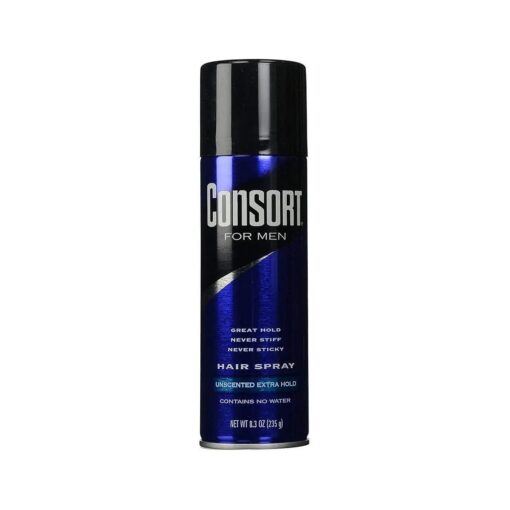 For Men Hair Spray Unscented Extra Hold 8.30 oz ( Pack of 4 )