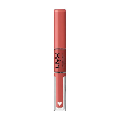 NYX PROFESSIONAL MAKEUP Shine Loud, Long-Lasting Liquid Lipstick with Clear Lip Gloss - Magic Maker ( Dusty Nude Mauve )