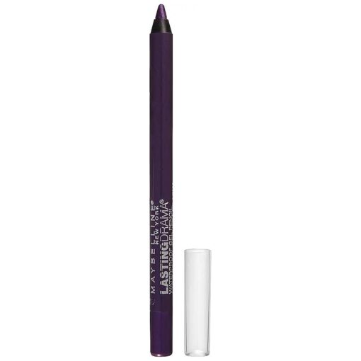 Maybelline New York Eyestudio Lasting Drama Waterproof Gel Pencil, Polished Amethyst, 0.038 oz .