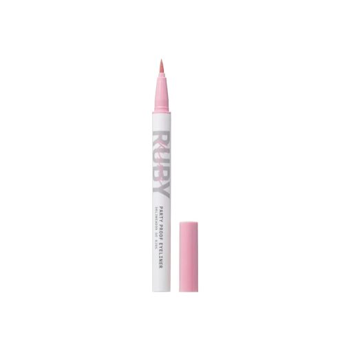 Ruby Kisses Party Proof Eyeliner, Pastel Colors Premium Felt-tip Waterproof Long-lasting Eyeliner ( Pink Smoothie )