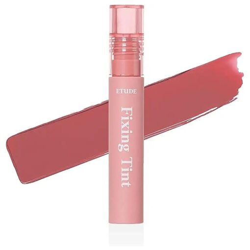 ETUDE Fixing Tint # 05 Midnight Mauve| Long Lasting High Pigmented Liquid Lipstick |Waterproof Lightweight Matte Finish Lip Stain| Full Coverage