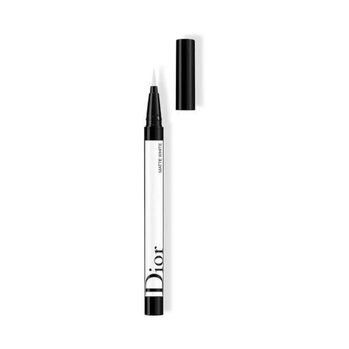 Christian Dior Diorshow On Stage Liquid Eyeliner 001 Matte White for Women, 0.01 Ounce