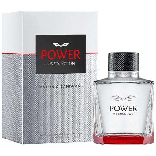 Banderas Power of Seduction - EDT for Men - Long Lasting, Masculine and Elegant Fragance - Ideal for Day Wear - 3.4 Fl Oz