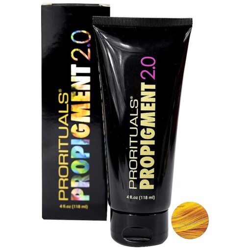 ProPigment 2.0 Bright & Bold Direct Dye - Professional Hair Color Cream - Long-Lasting, Vibrant Color - Imparts a Rich Shine Leaving Your Hair Feeling Soft and Silky, Yellow, 4oz