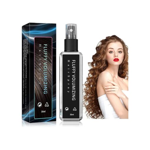 100ml Fluffy Volumizing Hair Spray, Extra-Volume Magic Spray, Instant Volumizing with Non-Greasy & Non-Sticky, Long-lasting Bright, Suitable For All Hairstyles