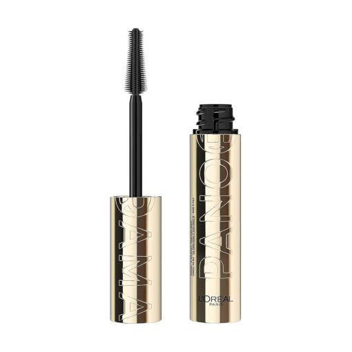 L'Oreal Paris Voluminous Panorama Mascara, Volumizing and Lengthening Mascara, Washable Longwear and Smudge Resistant Make Up, Black Brown,0.33 Fl Oz