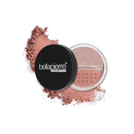 bellapierre Mineral Blush | Warm Dewy Complexion | Non-Toxic & Paraben Free | Hypoallergenic | Loose Powder - 0.3-Ounce - Autumn Glow