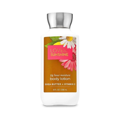 Bath & Body Works Signature Collection Love & Sunshine Super Smooth Body Lotion ( 8 oz, )