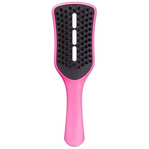 Tangle Teezer | Easy Dry & Go Vented Hairbrush for Wet Hair | Adds Volume, Smoothness and Shine | Vented Brush Reduces Blow Dry Time | Shocking Pink