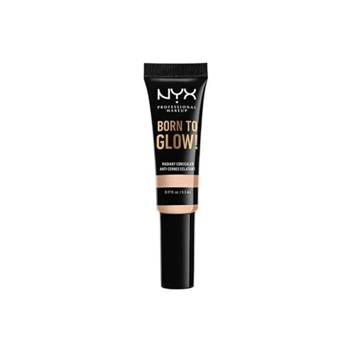 NYX PROFESSIONAL MAKEUP Born To Glow Radiant Concealer, Medium Coverage - Light Ivory