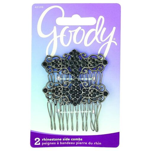 Goody Classics Metal Domed Hair Barrette, 2 Count