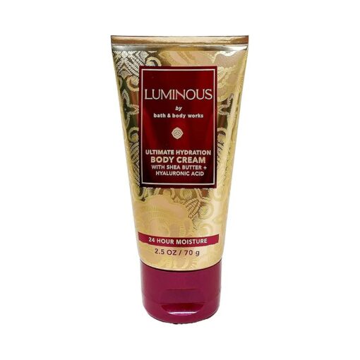 Bath and Body Works Travel Size Body Care - 2.5 Oz 24 Hour Moisture Body Cream ( Luminous )