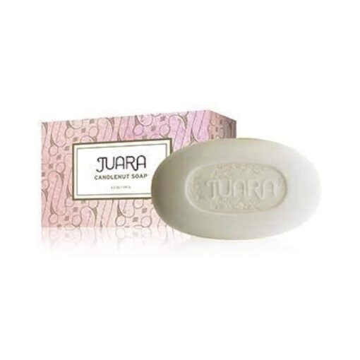 Juara - Candlenut Bar Soap | Lather on Hands, Body | Safely Cleanses | Gently Softens | Deeply Moisturizes | Pure Ingredients | Cruelty Free, Paraben & Sulfate Free | 4.2 oz ( 1 Single Bar )