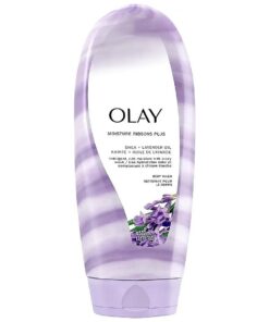 Olay Moisture Ribbons Plus Shea + Lavender Oil Body Wash, 18 oz