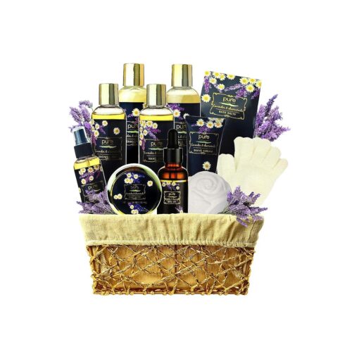 Cherry bath gift basket ( Gold )