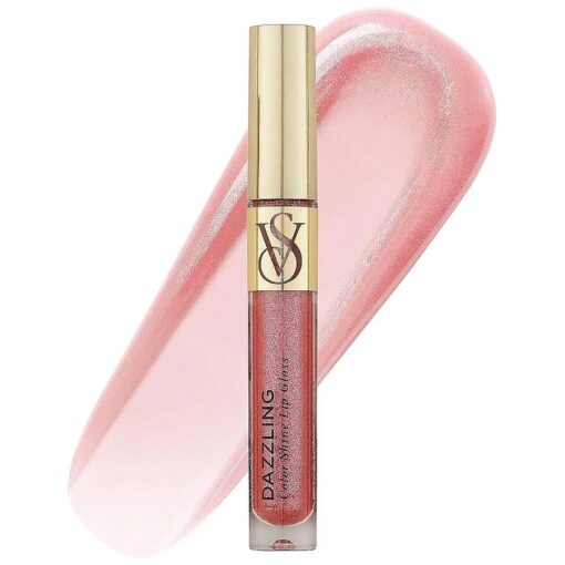 Victoria 's Secret Color Shine Lip Gloss in Dazzling, Nourishing Lip Gloss for Women with Jojoba Oil & Vitamin E, Color Gloss