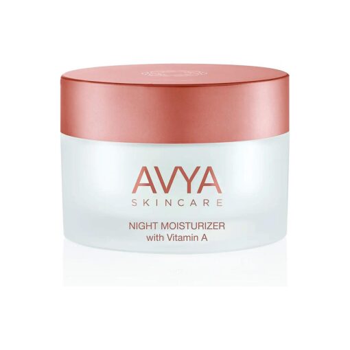 AVYA Night Moisturizer ( 1.7oz ) - Advanced Ayurvedic Skincare/Retinol Cream with Antioxidants/Reduces Fine Lines and Wrinkles