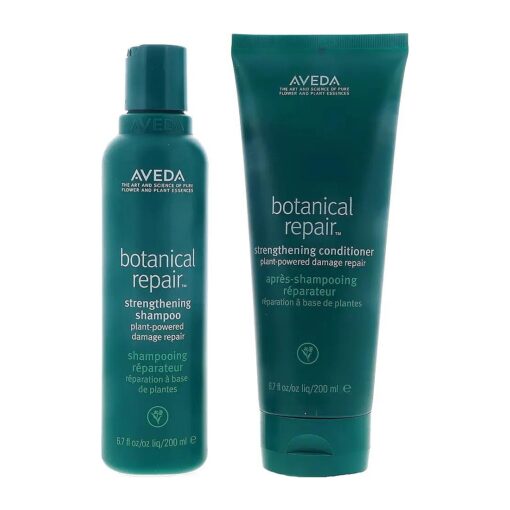 Aveda Botanical Repair Strengthening Shampoo and Conditioner 6.7oz Duo Plant Powered Damage Repair