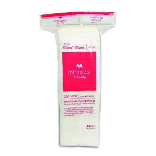 Intrinsics Petite Silken Wipes ( 4 x 4 Inch )