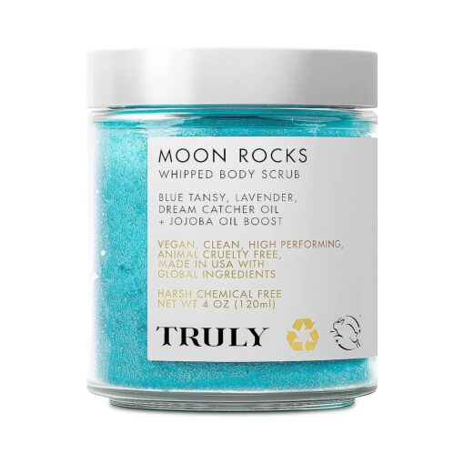 Beauty KP Treatment Moon Rocks Sugar Scrub - Gentle and Fluffy Body Scrubs for Women Exfoliation, Natural Body Scrub - Body Exfoliating Scrub with Vitamin E and Essential Antioxidants .