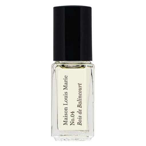 Maison Louis Marie - No.04 Bois de Balincourt Natural Roll-On Perfume Oil Sample | Luxury Clean Beauty + Non-Toxic Fragrance ( 0.1 fl oz | 3 ml )