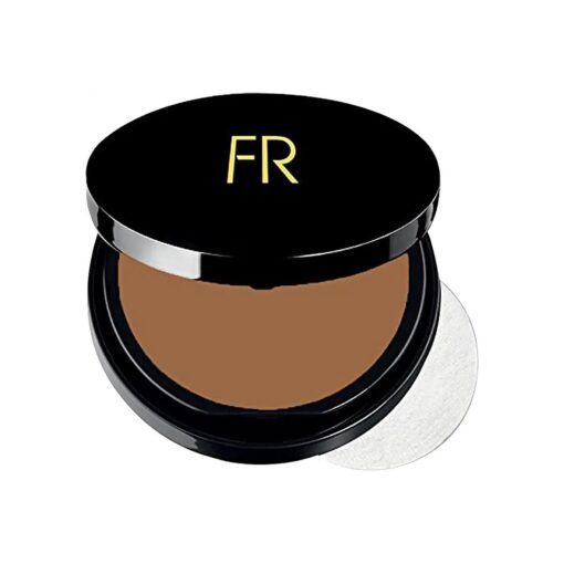 Luxury Oil Blotting Pressed Powder by Flori Roberts, Long Lasting Oil and Shine Control, Flawless Complexion for Women of Color or Deeper Skin Tones