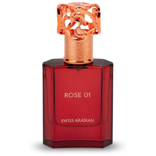 Swiss Arabian Rose 01 - Luxury Products From Dubai - Long Lasting And Addictive Personal EDP Spray Fragrance - The Luxurious Scent Of Arabia - 1.7 Oz