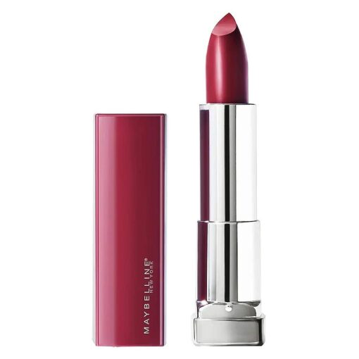 Maybelline New York Color Sensational Made for All Lipstick,388 Plum For Me, Satin Purple Lipstick