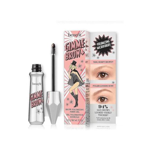 Benefit Gim me Brow Volumizing Fiber Gel # 3 Medium Neutral 0.1 Ounce