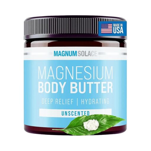 Magnesium Body Butter - Nighttime Magnesium Cream - Lightly Scented