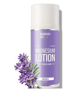 Magnesium Lotion with Aloe, Shea, Coconut - Alternative to Topical Magnesium Cream - Lavender