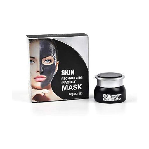 Magnetic Face Mask - Mineral-Rich Magnet Mask - Deep Hydration, Rejuvenating Face Mask for Fine Lines & Sagging Skin 60ml 2.1oz