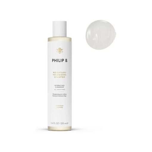 PHILIP B Weightless Volumizing Hair Shampoo 7.4 oz, ( 220 ml ) | Removes Oil and Product Build-Up, Extra Body and Lushness