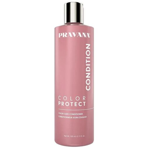 Pravana Color Protect Color Care Conditioner | Maintains Vibrant Color & Prevents Fading | For Color-Treated Hair | Enriched to Improve Manageability & Strength