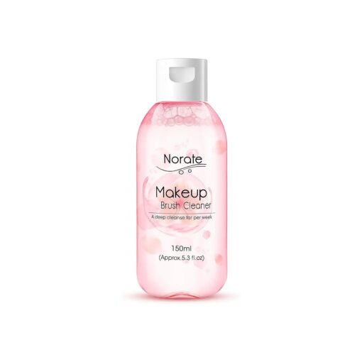 Norate Makeup Brush Cleaner, Make Up Brush Cleansers Solution, Makeup Cleaner for Makeup Brushes, Beauty Sponge, Powder Puff, Deep Clean Brush Shampoo, Gentle Formula & Cruelty Free 5.3 FL.OZ