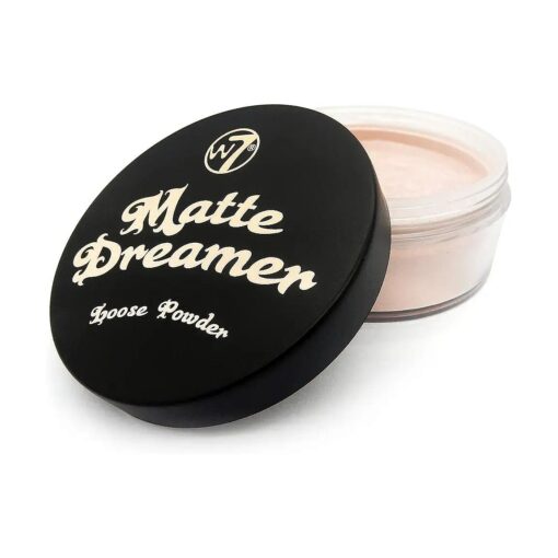 W7 Matte Dreamer Loose Setting Powder - Weightless Nude Blurring Powder For All Skin Tones