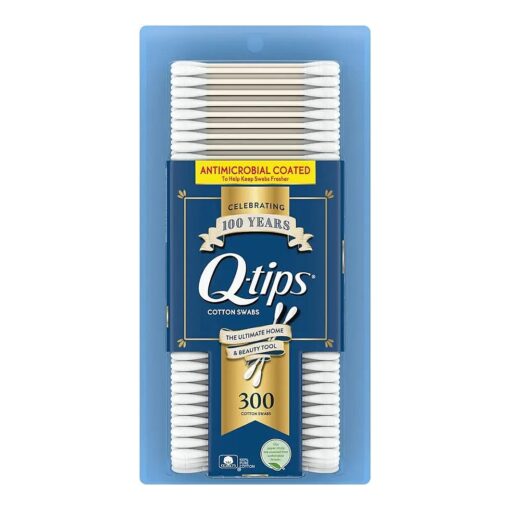 Q-Tips Anti Microbial Cotton Swabs - 300 ct - 2 pk