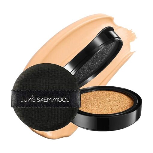 [ JUNGSAEMMOOL OFFICIAL ] Essential Skin Nuder Cushion ( Medium ) | Refill | Natural Finish | Buildable Coverage | Makeup Artist Brand