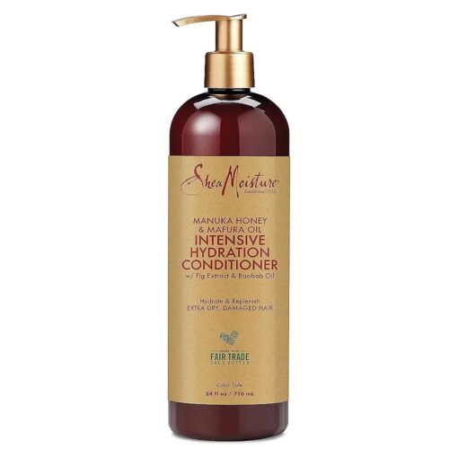 SheaMoisture Intensive Hydration Conditioner for Dry, Damaged Hair Manuka Honey and Mafura Oil deep moisturizing conditioner 24oz