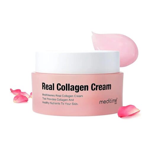 Hydrolyzed Real Collagen Cream, French Collagen used for Stronger Rejuvenating and Brightening Face Moisturization, Day and Night Cream, anti wrinkle effect, 1.67 fl, Oz, ( 50ml )