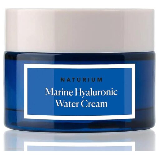 Naturium Marine Hyaluronic Water Cream, Face Moisturizer, Hydrating & Anti-Aging Skin Care, 1.7 oz