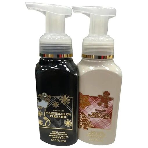 Bath and Body Works Foaming Hand Soap ( Marshmallow Fireside Toasted Vanilla Chai 2 pk )