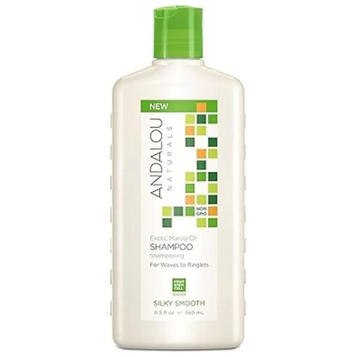 Andalou Naturals Exotic Marula Oil Silky Smooth Shampoo, 11.5 Oz